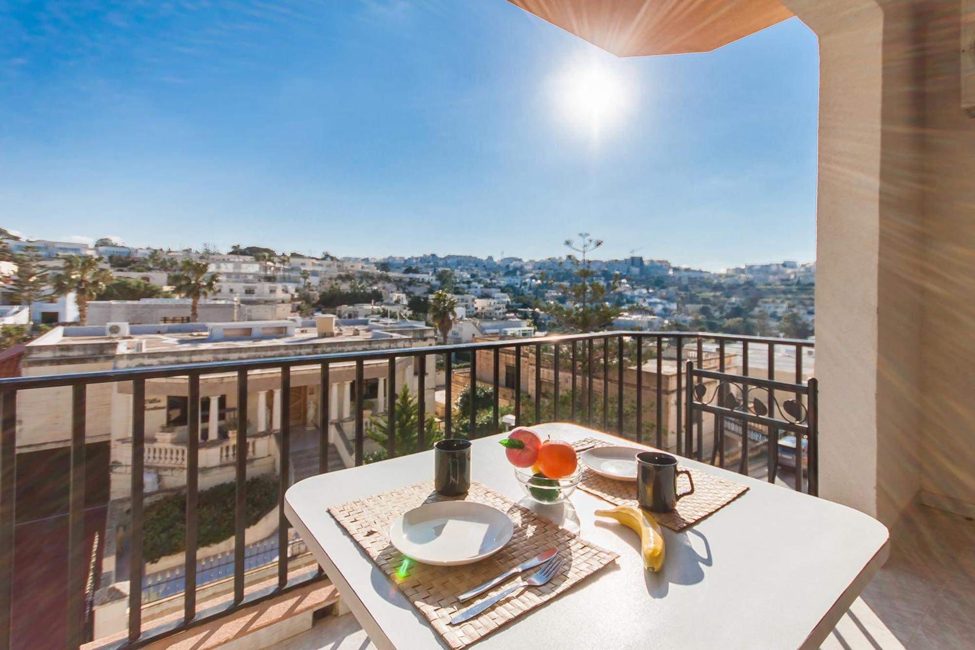 Pool & Sea Merill Apartments Mellieħa Exterior foto